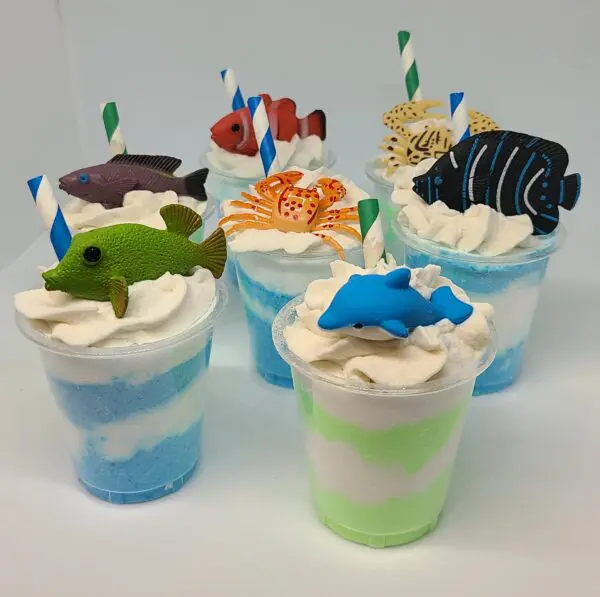 Marine Bubbling Bubbling Smoothie Shots - Sassy Bubbles