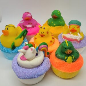 Rubber Duck Bath Bombs - Bubble Bath Bombs - Sassy Bubbles