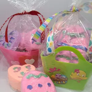 Holiday Gift Baskets - Bubble Bath Bombs - Sassy Bubbles