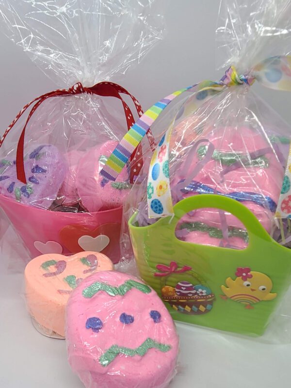 Holiday Gift Baskets - Bubble Bath Bombs - Sassy Bubbles