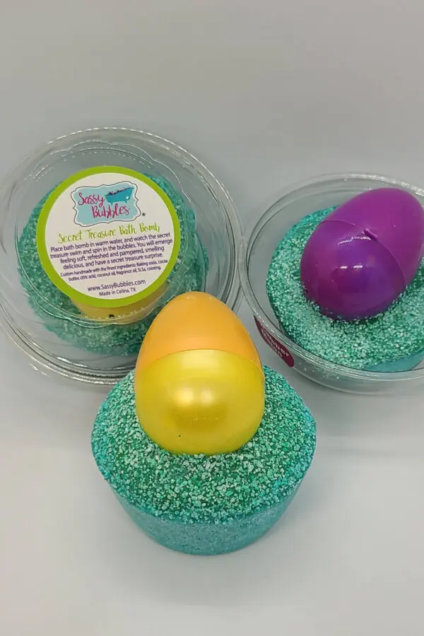 Secret Treasure Bath Bomb - Bubble Bath Bombs - Sassy Bubbles