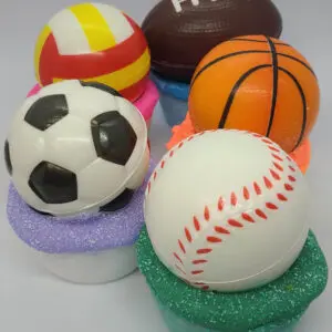 Bath Bomb Sport Balls - Bubble Bath Bombs - Sassy Bubbles